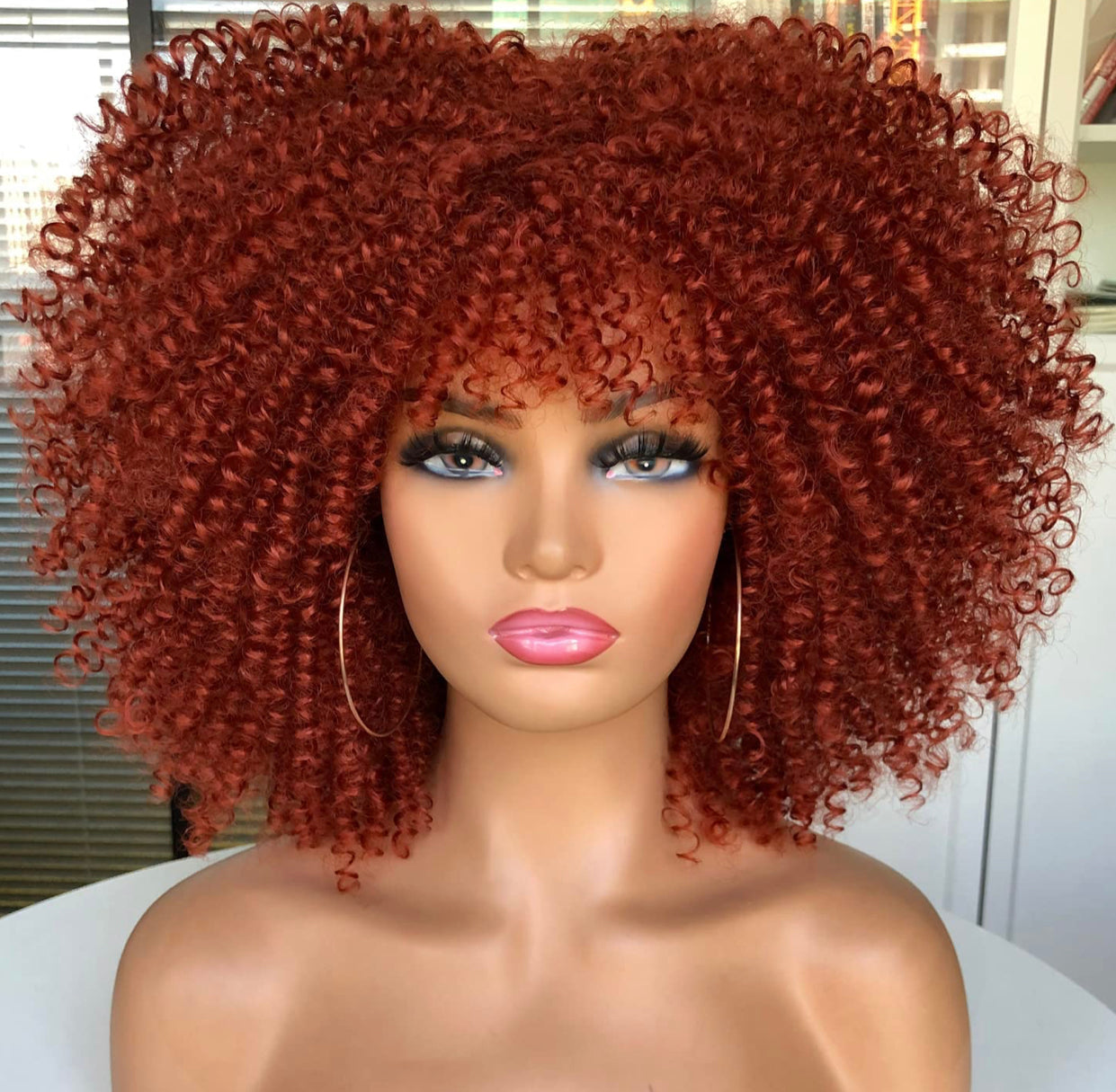 Kinky Curly Afro Wig 14”